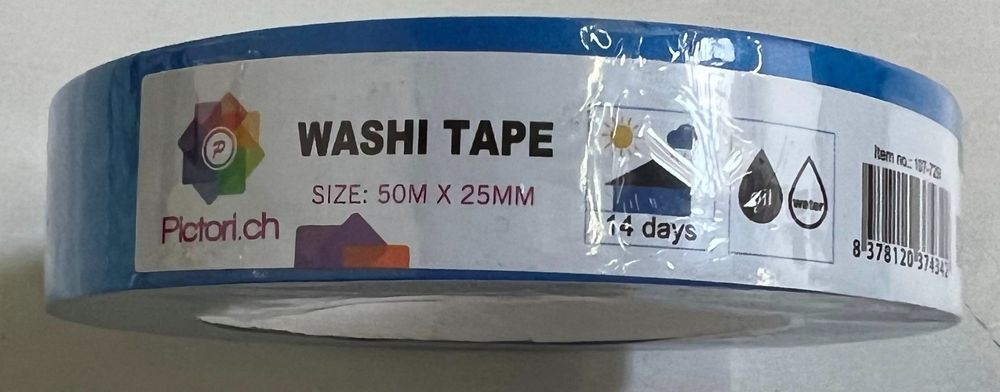 Ruban De Masquage Fin Vert 12mm X 55m - Pour Design Et Peinture - Neuf