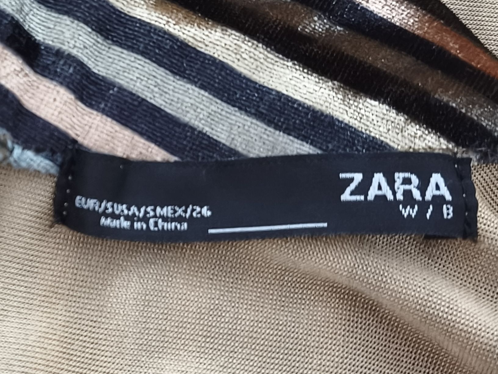 Zara Maglioni & Felpe: Zara Pullover gestreift Metallic-Optik Grösse S – Nuovo (secondo la descrizione) da KRIENS venduto da Franzy_Blond10 3