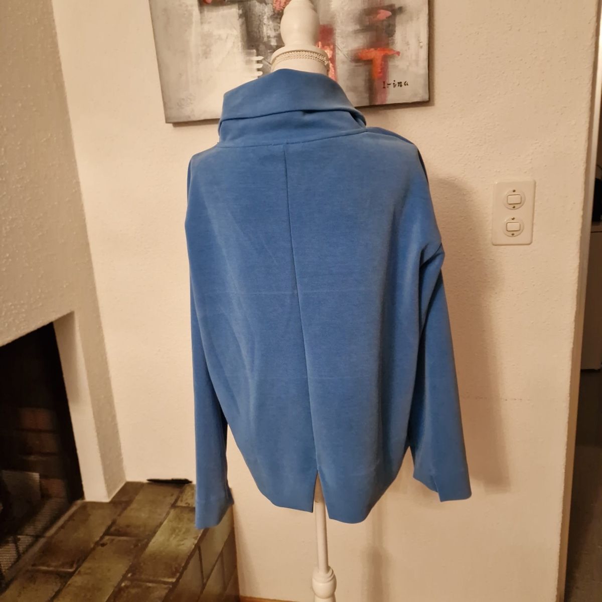 Opus Maglioni & Felpe: Kuscheliger OPUS Damenpullover Gr. 42 blau – Usato da St. Gallen venduto da mania03 1
