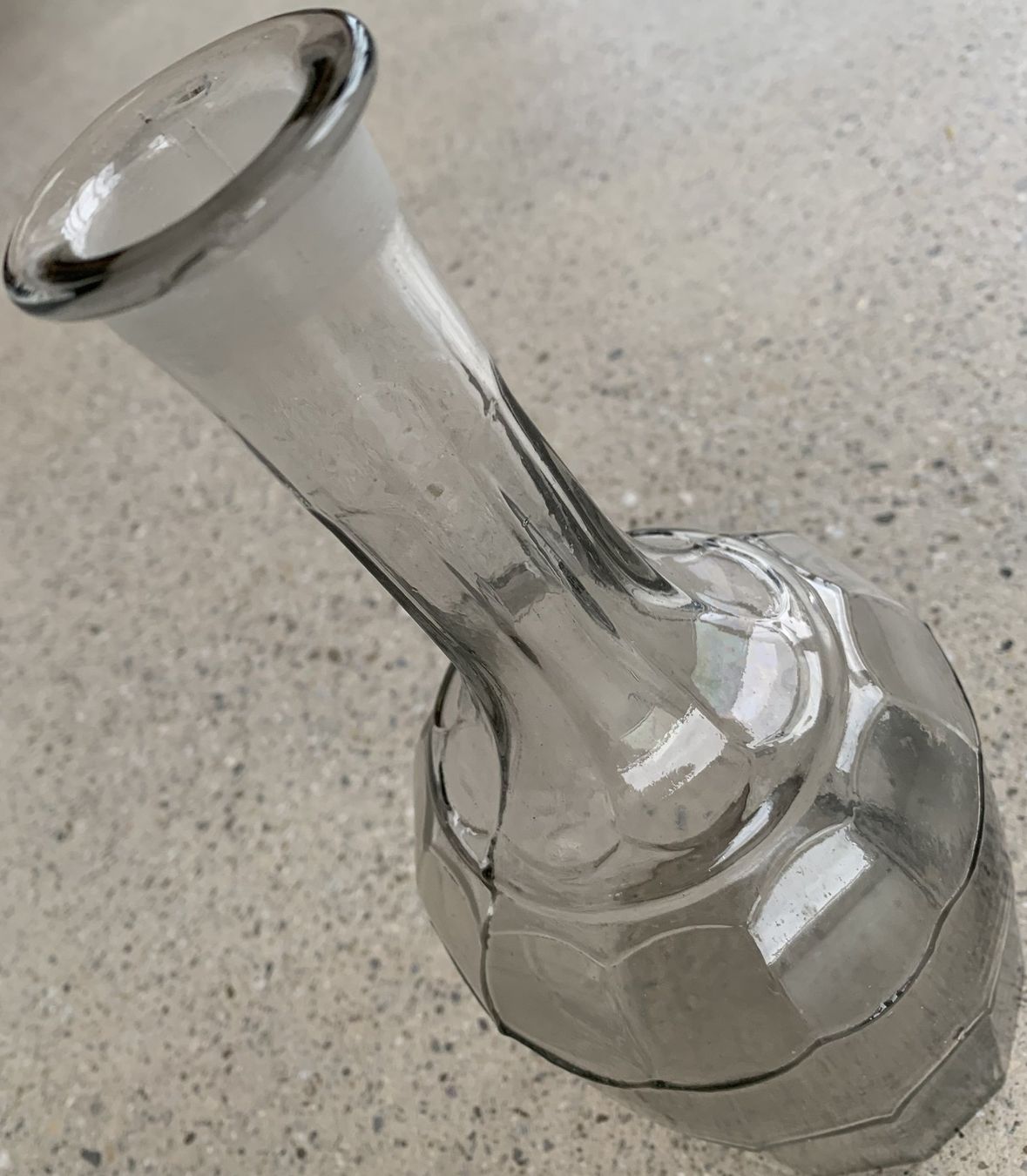 Vasen & Gefässe: Stylishe Blumenvase - Vase - Glaskaraffe – Gebraucht aus Birsfelden von Emporio82 1