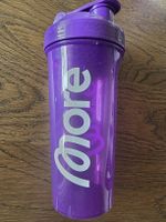 More Shaker lila mit Skalierung 600ml guter Zustand