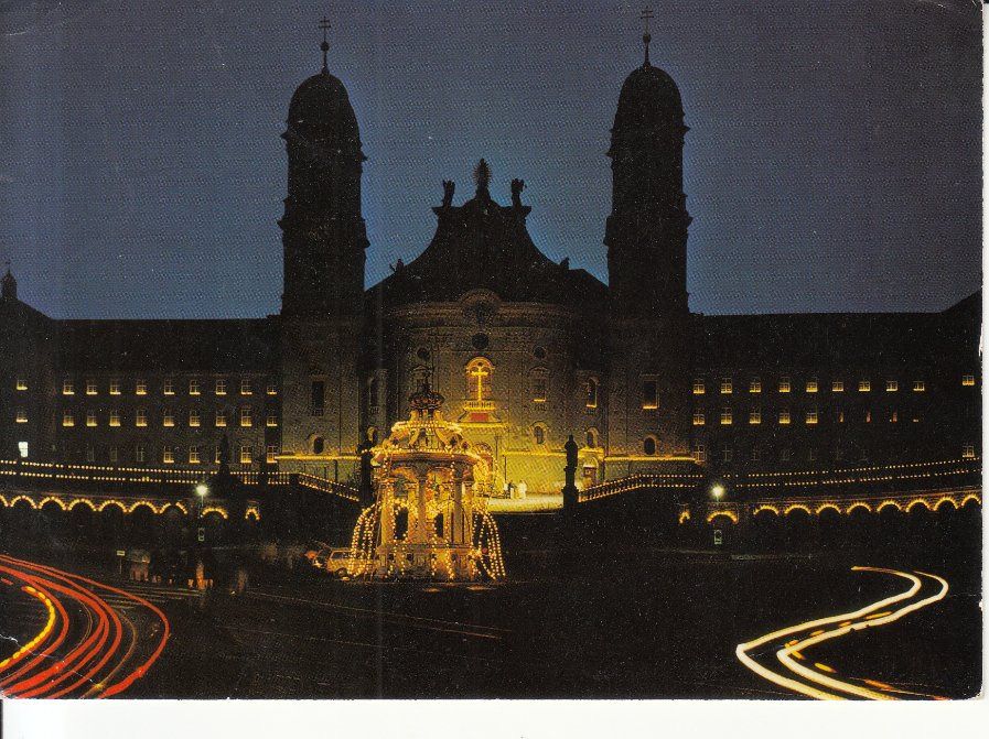 Cartoline postali: Einsiedeln ca. 1970 – Usato da Bürglen TG venduto da StampGraf