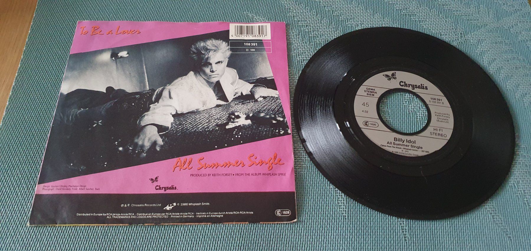 Dischi in vinile: BILLY IDOL, To be a Lover, Single – Usato da Kreuzlingen venduto da Cdschlumpf 1