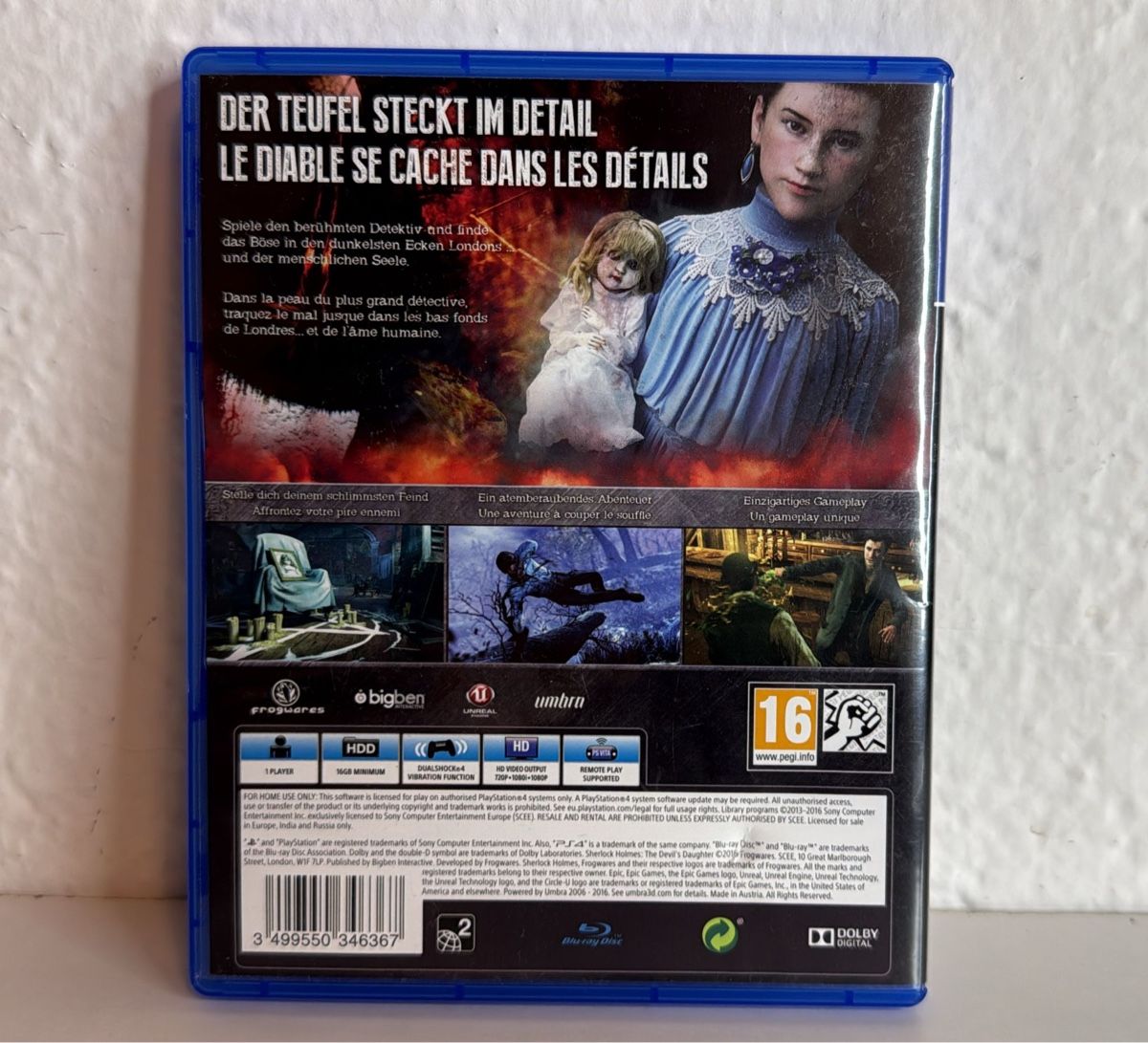 Sony Giochi: Sherlock Holmes: The Devil's Daughter PS4/PS5 Game - TOP! – Usato da Ehrendingen venduto da bubulence 1