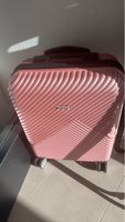 Hartschalenkoffer rosa mit Rollen neuwertig