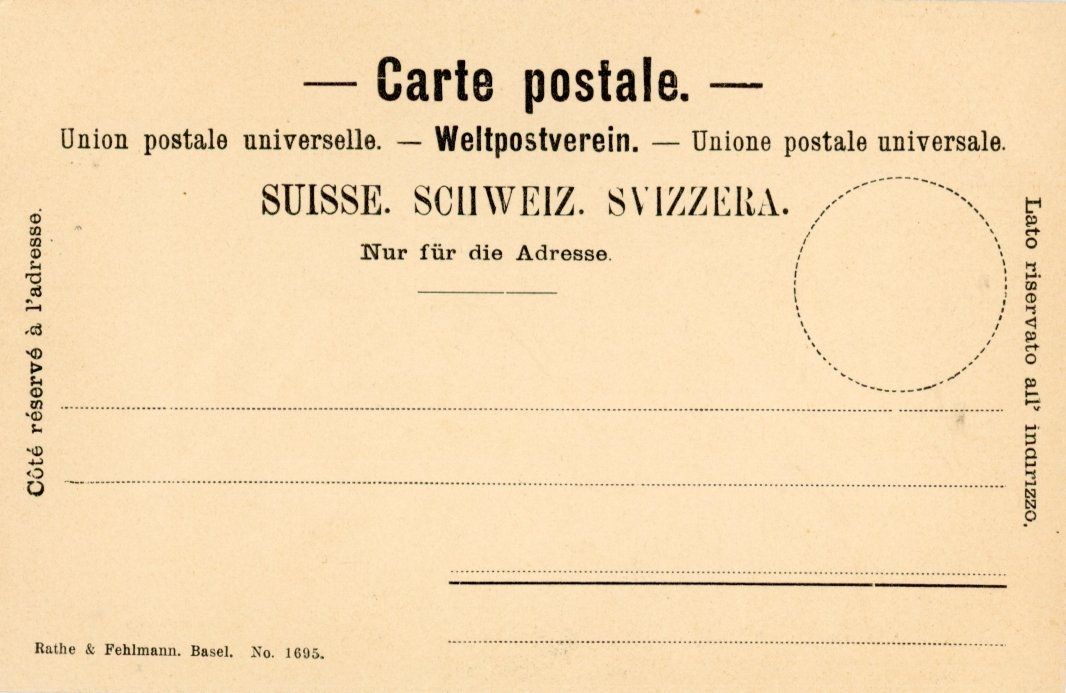 Cartoline postali: Passugg   GR  bei Chur  -   Quellenhaus PASSUGG     ca. 1900 – Usato da Brig venduto da Valcards54 1