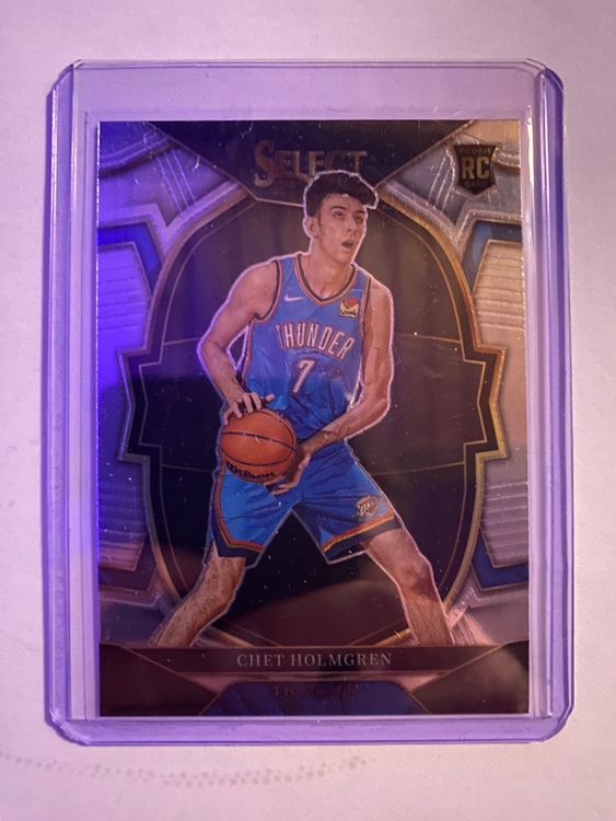 2022 23 Panini Select Chet Holmgren Rookie OKC Thunder 83 Kaufen Auf Ricardo