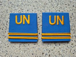 Gradabzeichen Patten Set Oberleutnant UN