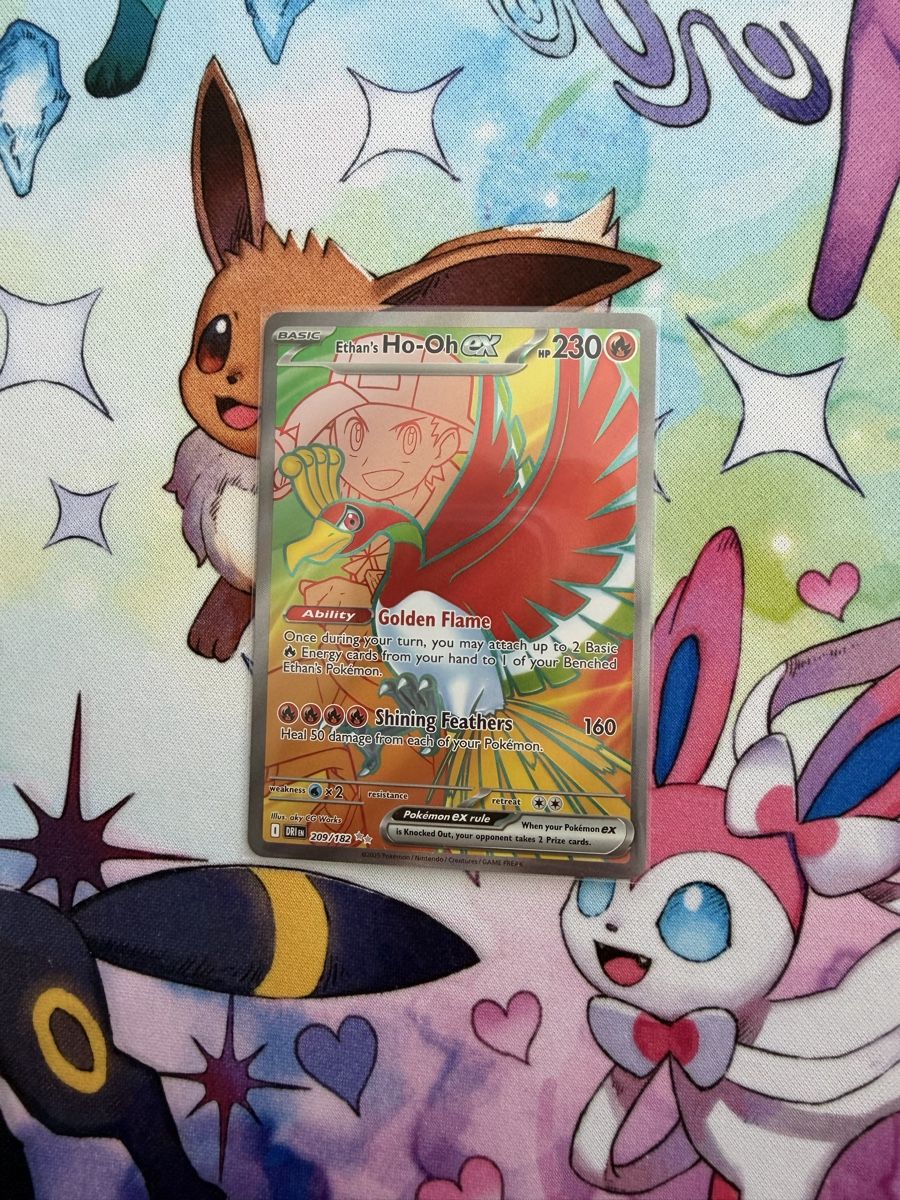 Pokémon Carte collezionabili: Pokemon Ethan's Ho-Oh EX 209/182 DRI – Usato da Grindelwald venduto da TSG-G-Town