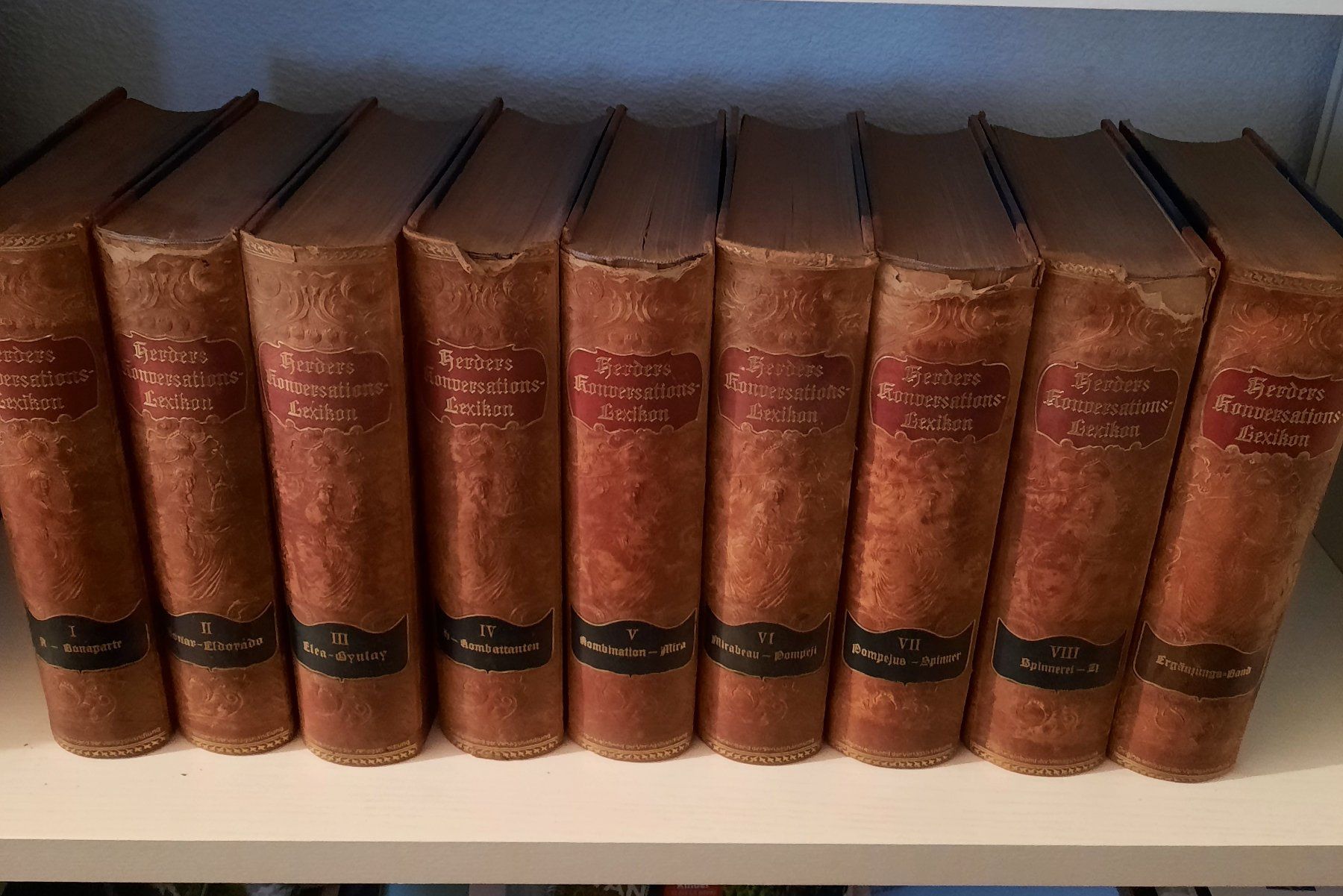 Libri: Herders Konversationslexikon 1902 – Usato da Dietikon venduto da stromer7