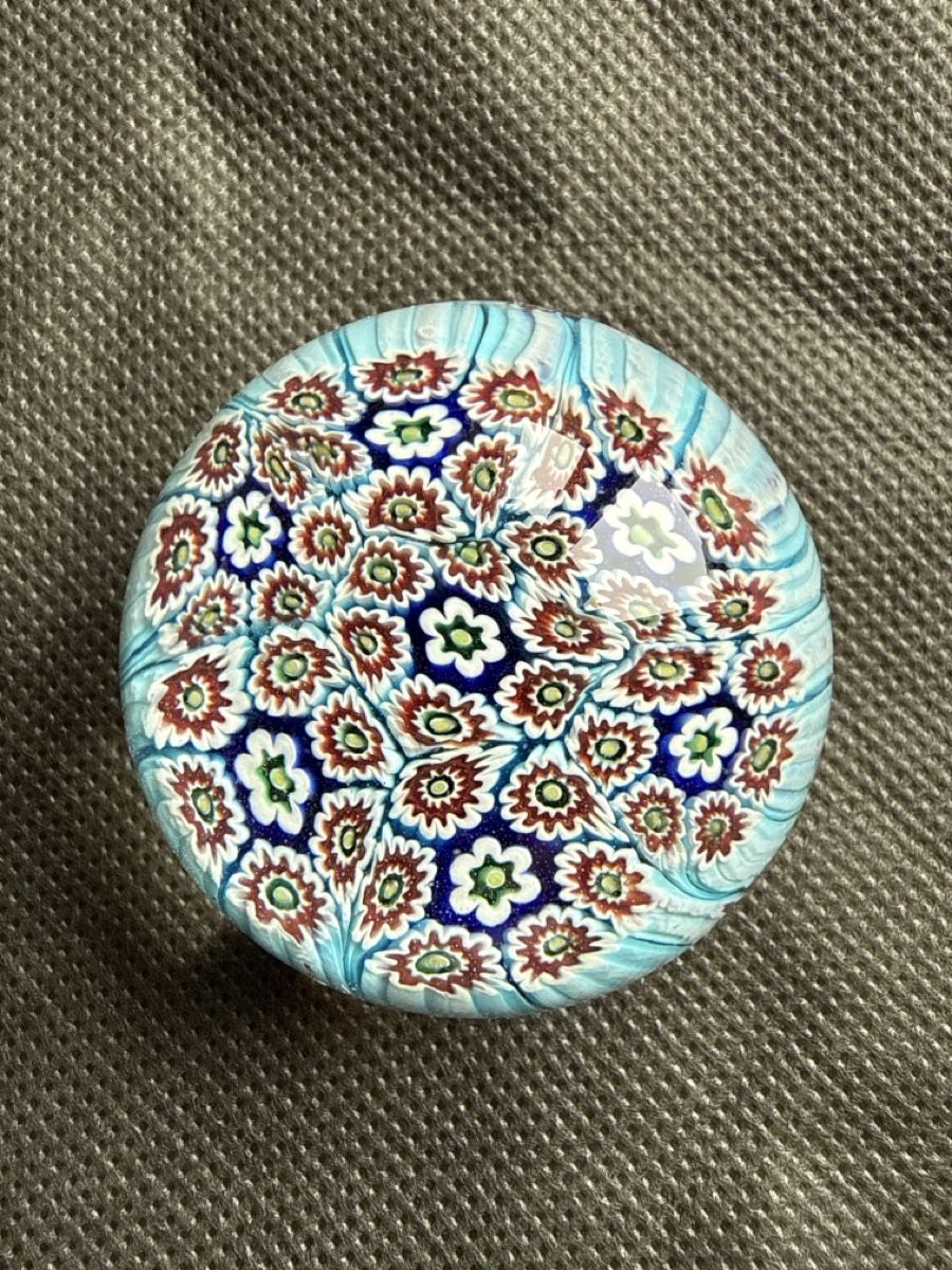 Murano Verres: Paperweight, Murano millefiori – D'occasion à Basel par balenadelfino 2