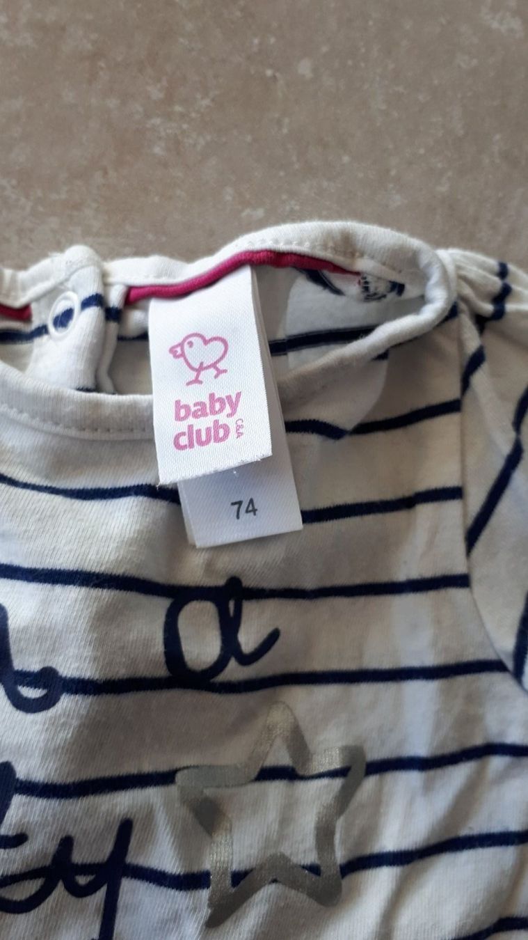 Blusen, T-Shirts & Tops: T shirt pour bébé taille 74 – Gebraucht aus Le Noirmont von Guiguiguette 1