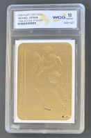 Michael Jordan 1998 Fleer Gold 1986 Rookie Sticker WCG 10
