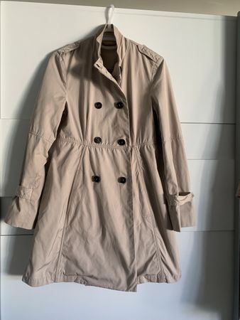 Rene lezard beige trenchcoat mantel
