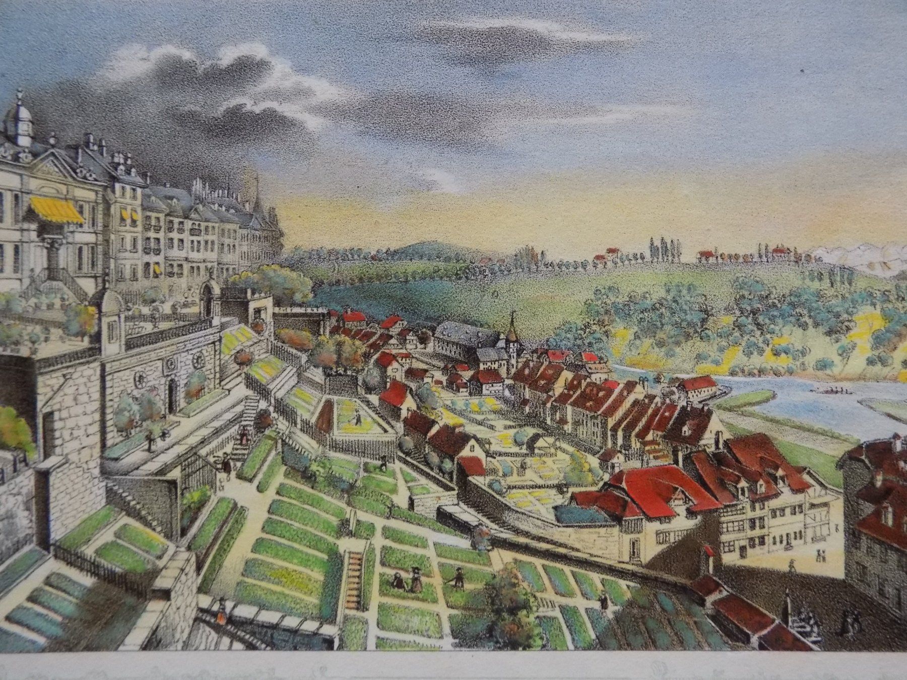 Stiche: Bern Lithographie – Gebraucht aus Risch von Rischli15 1