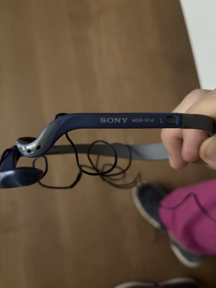 Kopfhörer: Sony MDR-W14 Kopfhörer in Blau – Gebraucht aus Bern von Happy3 2