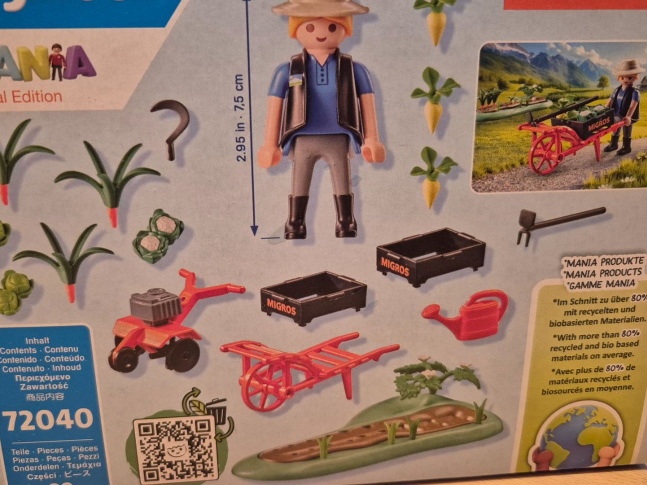 Playmobil Giocattoli: Migros Playmobil Gärtner – Nuovo e nell'imballaggio originale da Kriens venduto da honig01 1