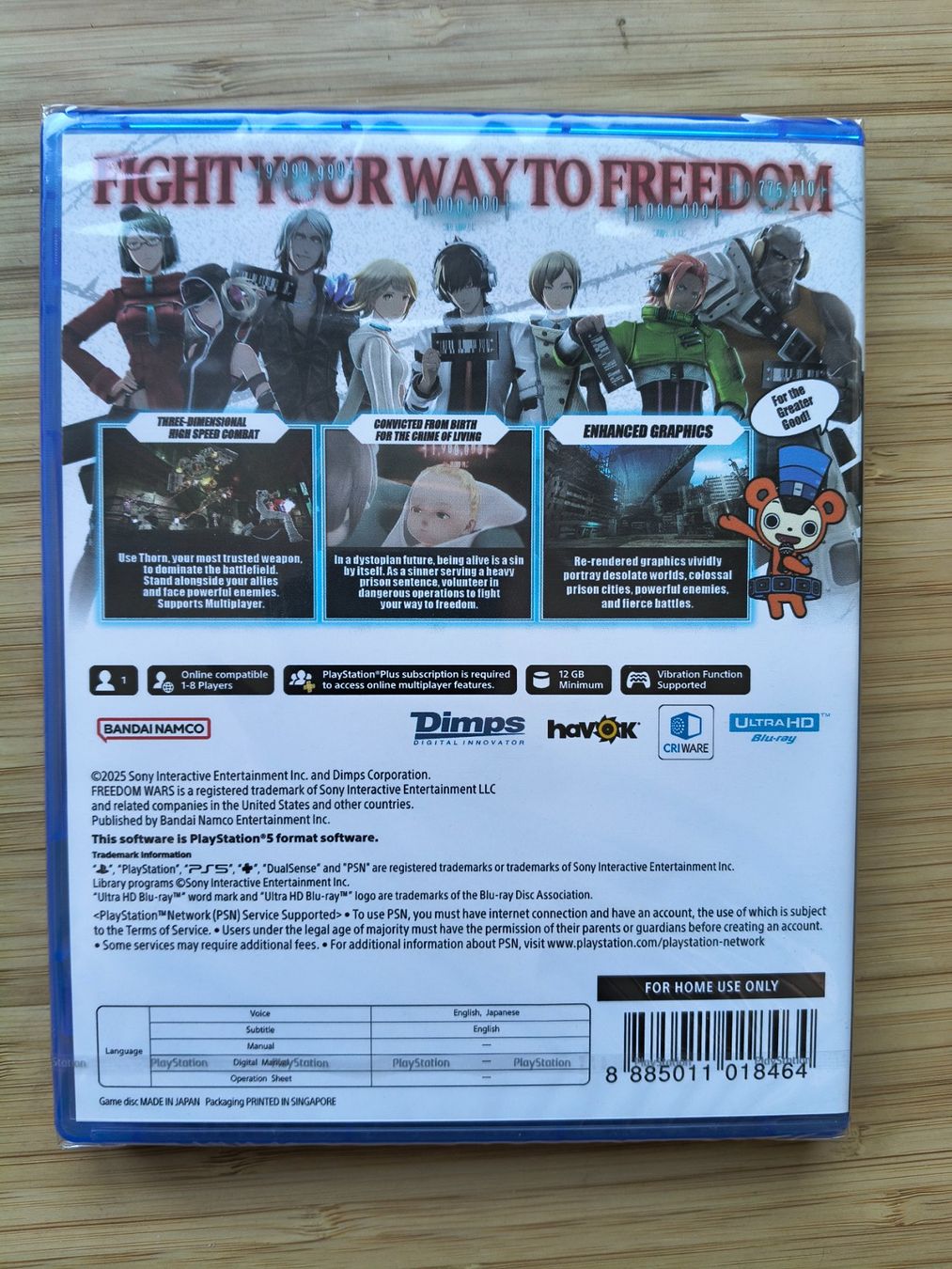 Giochi: Freedom Wars Remastered Sealed (PS 5) – Nuovo e nell'imballaggio originale da Riedholz venduto da ste_96cd 1