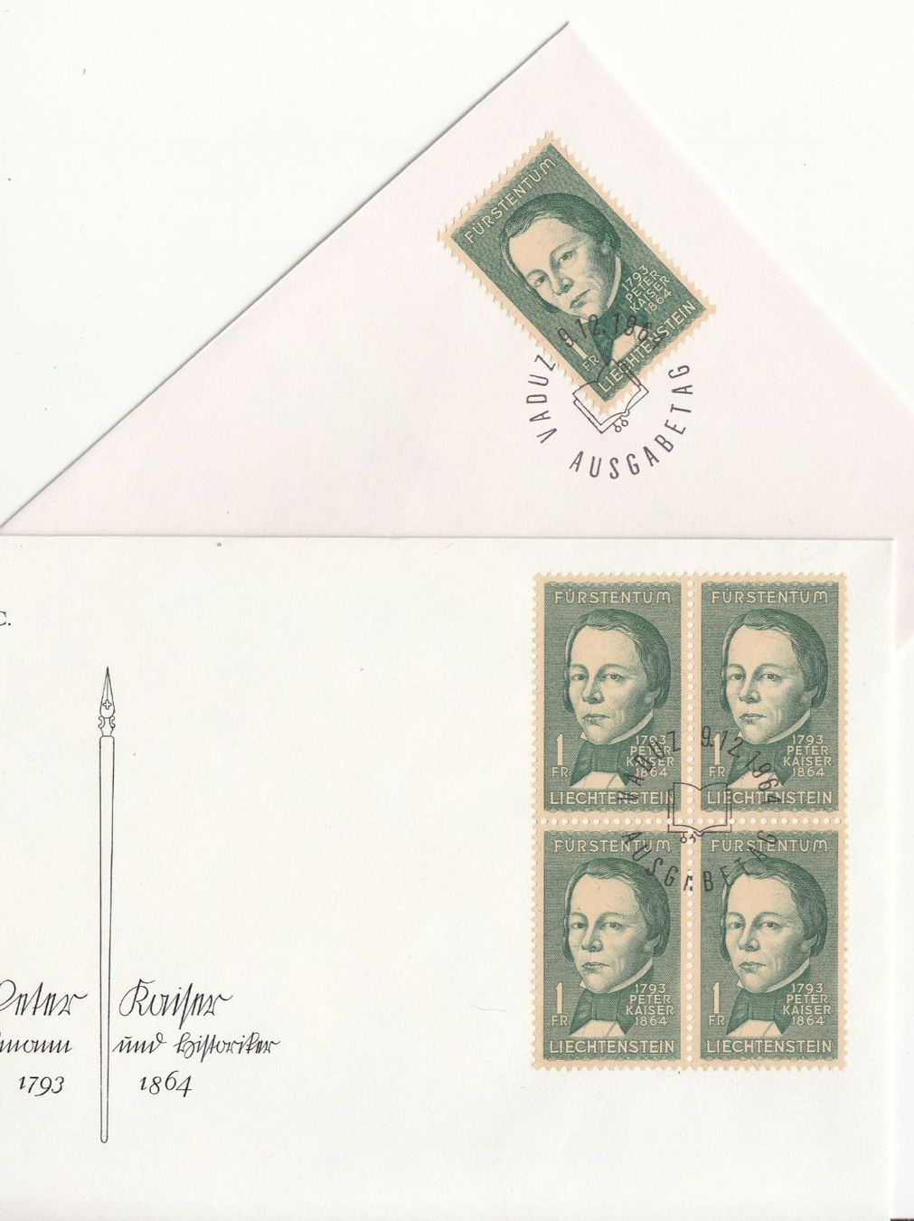 Tutti i francobolli: LBK 383  FDC – Usato da Bürglen TG venduto da StampGraf