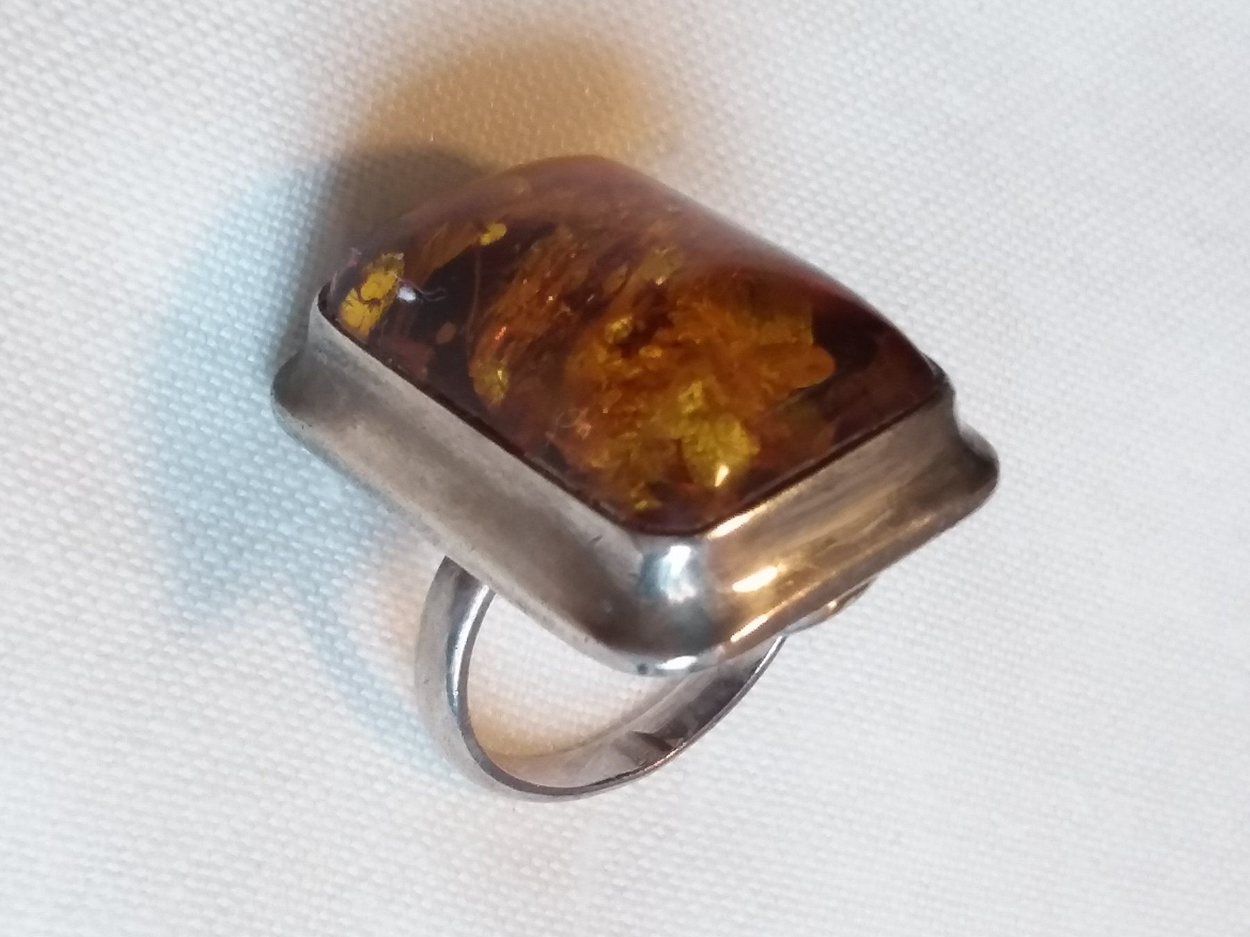 Anelli: Vintage Bernstein Sterling Silber Ring, Grösse 53 – Usato da Zürich venduto da gutsan 6