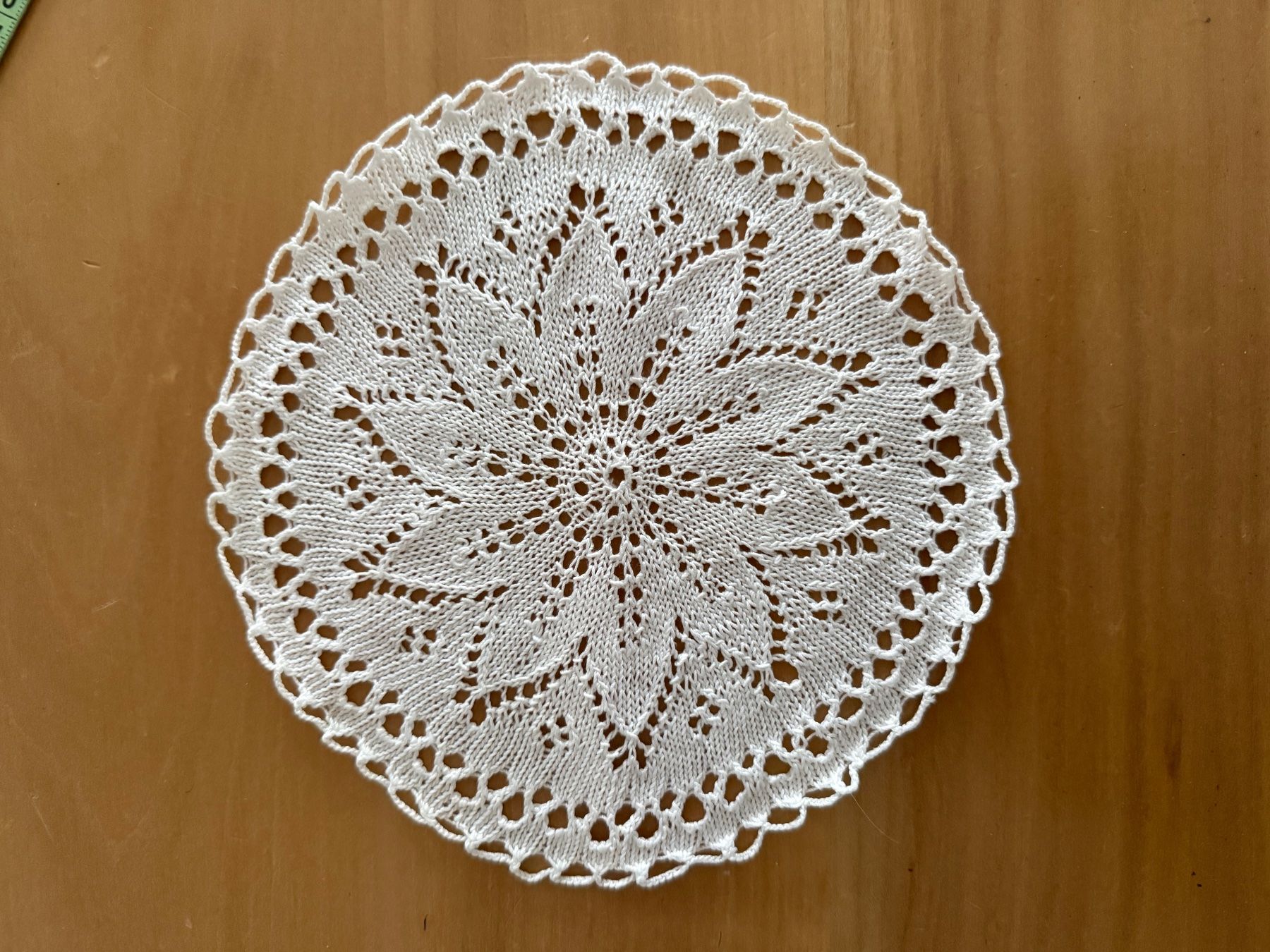 Sottobicchieri: Spitzendeckchen  handgestrickt  Untersetzer    Handarbeit – Usato da Subingen venduto da ArtBead 1