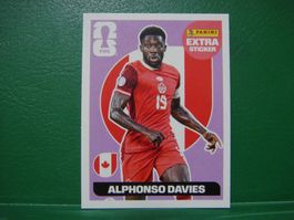 Panini Fifa WM 2026 Extra Sticker Alphonso Davies