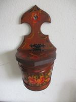 Wandsalzbehälter Wandsalzbox Wandsalzbox Handgemacht Vintage
