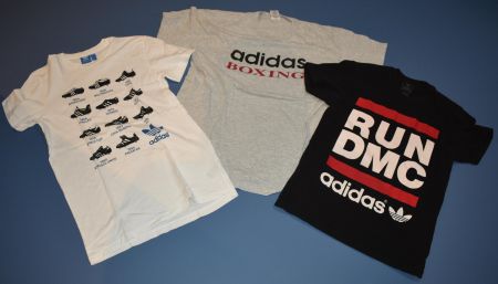 3 adidas T-Shirts in Grösse S und M