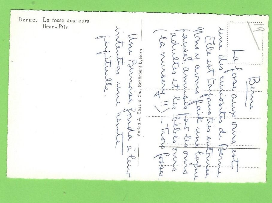 Cartoline postali: Bern der Bärengraben – Usato da Zürich venduto da t24_de 1