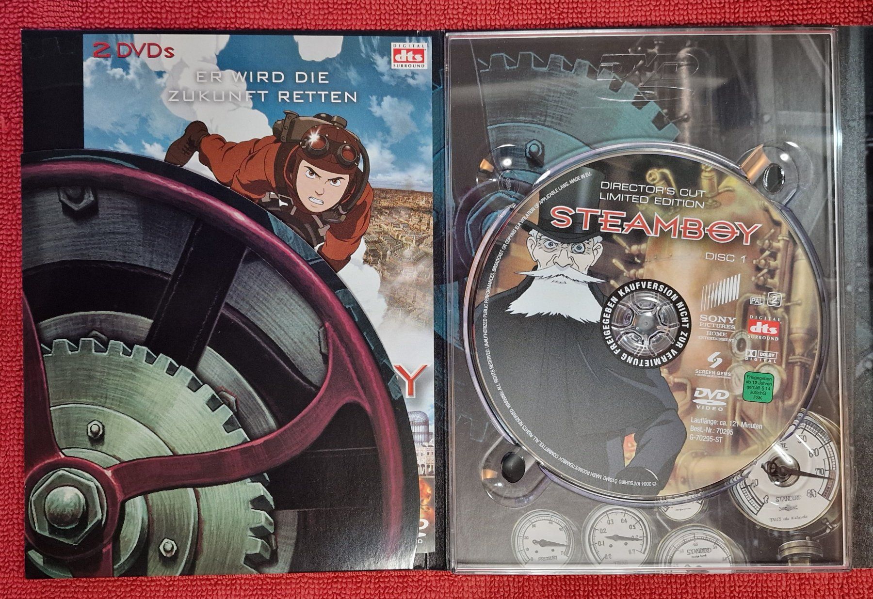 Alle DVDs: Steamboy Director's Cut DVD Box – Gebraucht aus Basel von phi_8xhm 7
