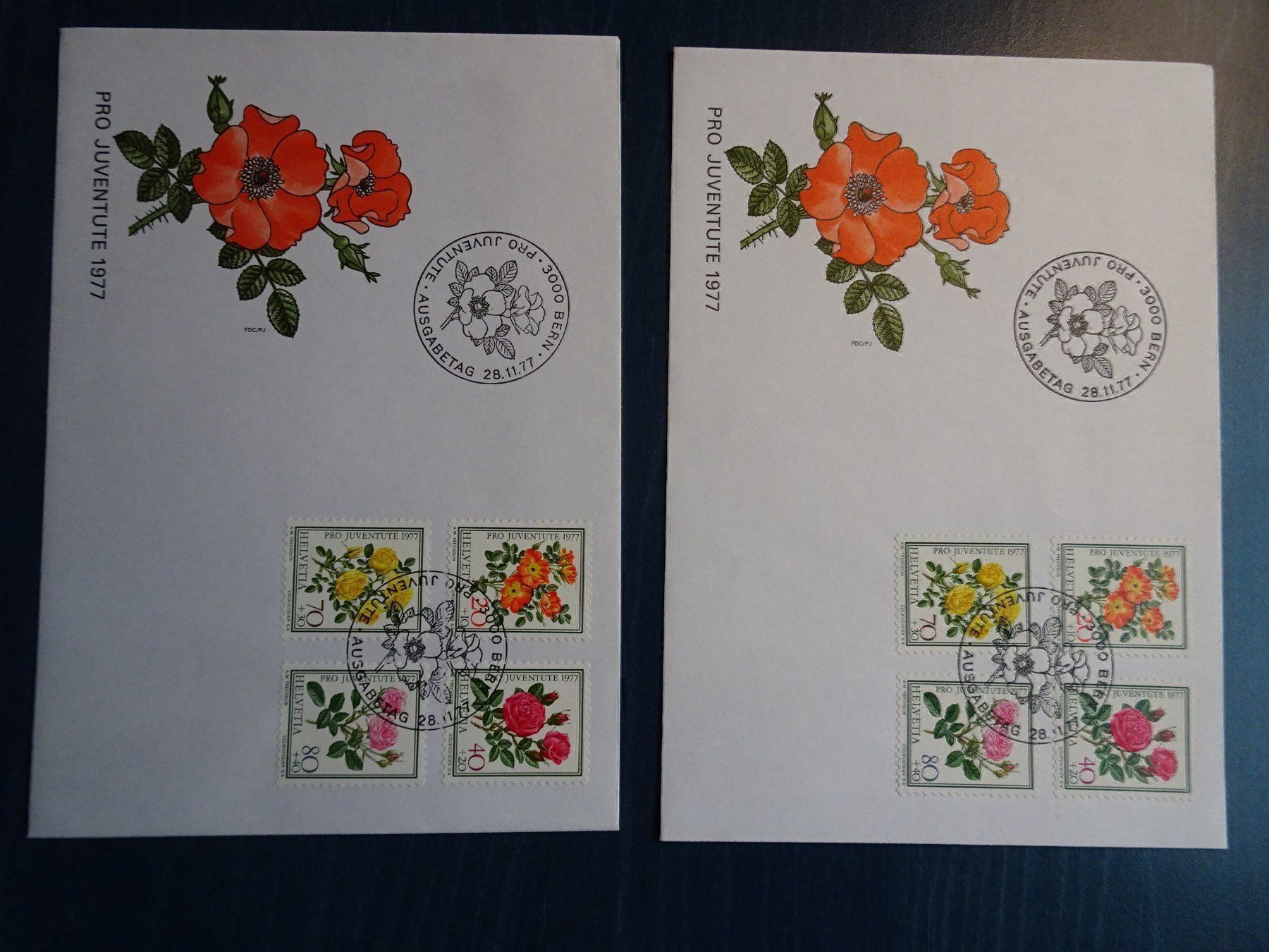 Alle Briefmarken: PJ  1977 – Neu (gemäss Beschreibung) aus Aadorf von Chnorli-Furz