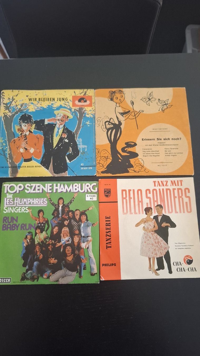 Dischi in vinile: Schallplattensammlung • 16 Stk • Single • 45er – Usato da Ottenbach venduto da Rasenmaeeher 2