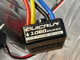 RC Fahrtregler HOBBYWING quicrun 1060 brushed   LIQUIDATION