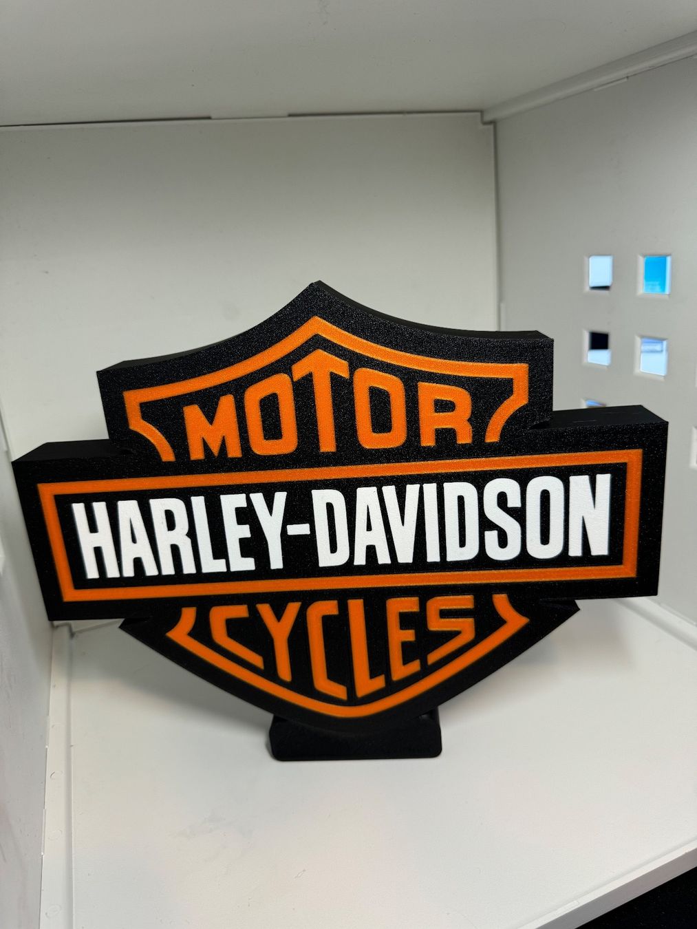 Lampen: Lightbox lumière led Harley Davidson – Neu (gemäss Beschreibung) aus Vicques von PAMB3D 2