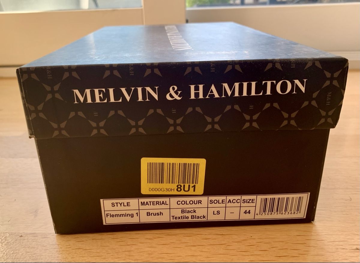 Hamilton Scarpe da uomo: Melvin Hamilton Flemming 1 NEU 44 – Nuovo e nell'imballaggio originale da Zürich venduto da Fieber 7