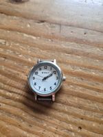 Armbanduhr M-Watch Edelstahl weisses Zifferblatt gebraucht