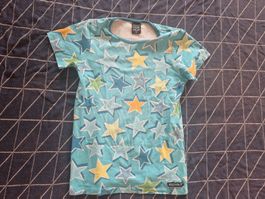 Villervalla Shirt Sterne 134 BIO