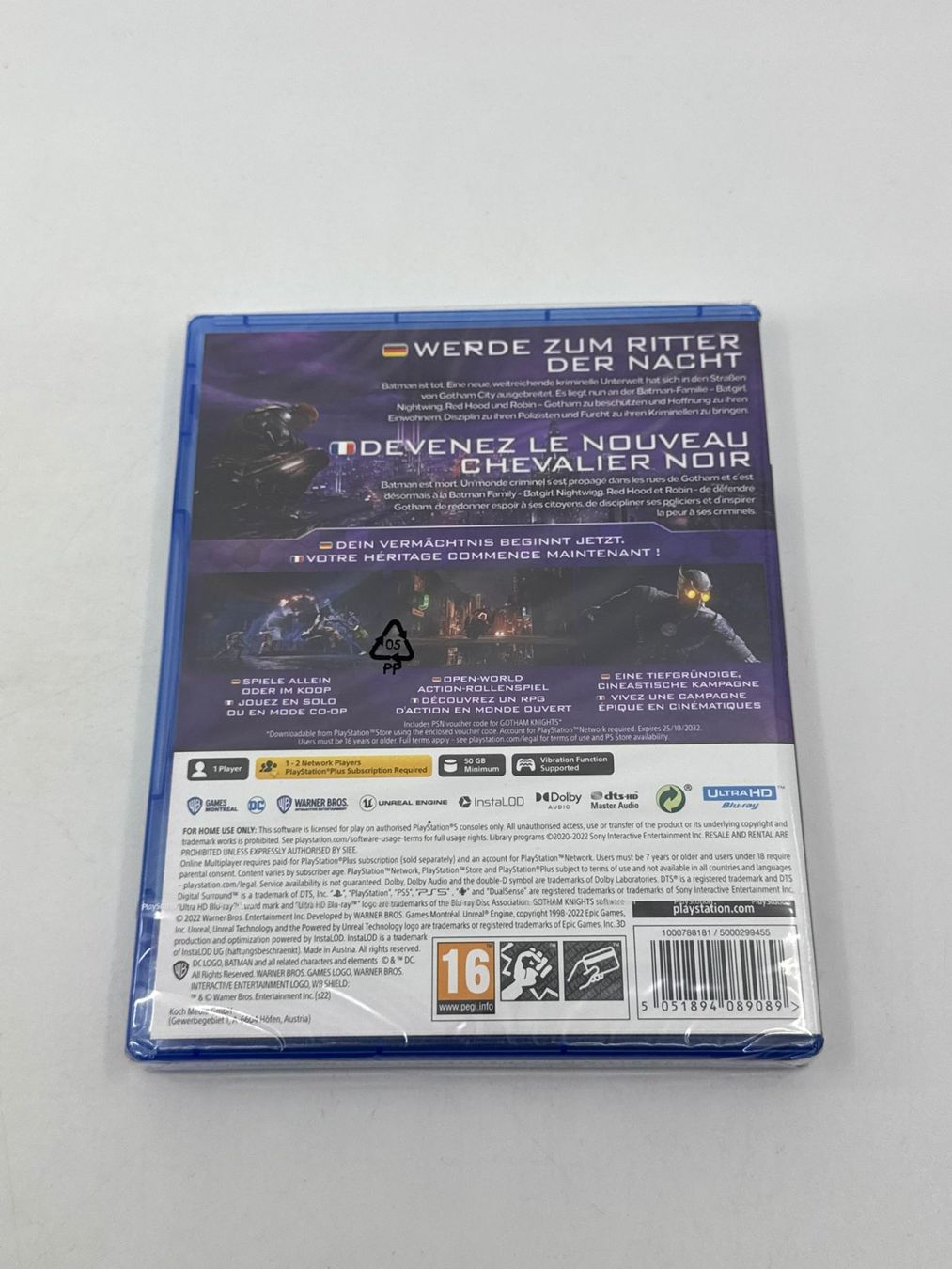 Giochi: Gotham Knights (SEALED) (PS5) – Nuovo e nell'imballaggio originale da Herisau venduto da Seyashop1 1