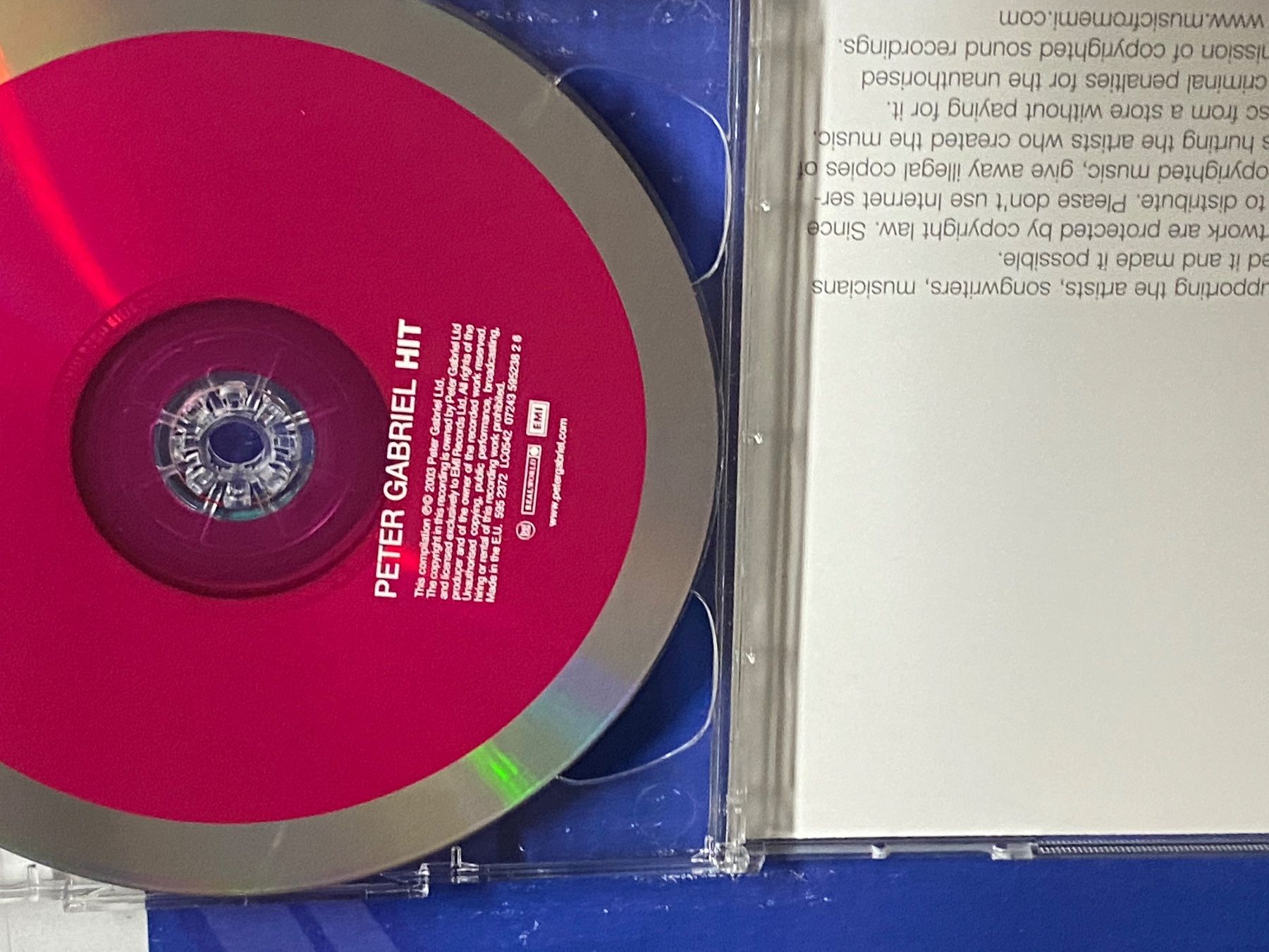 CDs: Peter Gabriel – Gebraucht aus Muri b. Bern von AdidasCollector 4