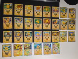Pokémon 30th Anniversary – 30 Pikachu Karten komplett -EN-
