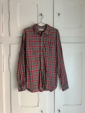 SCOTCH & SODA - Hemd rot-grau kariert XL