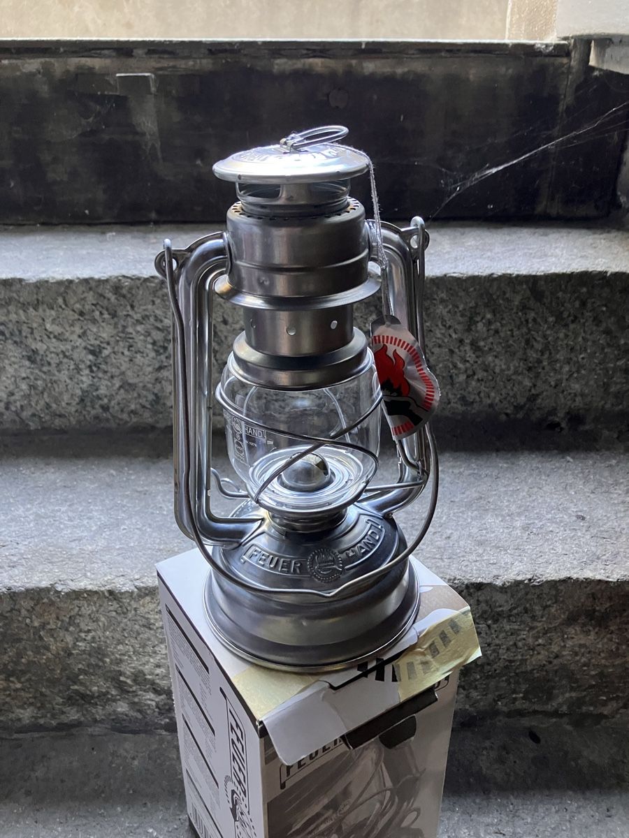 Lampen: Lampe à huile Feuer Hand – Neu (gemäss Beschreibung) aus Genève von anthony___ch