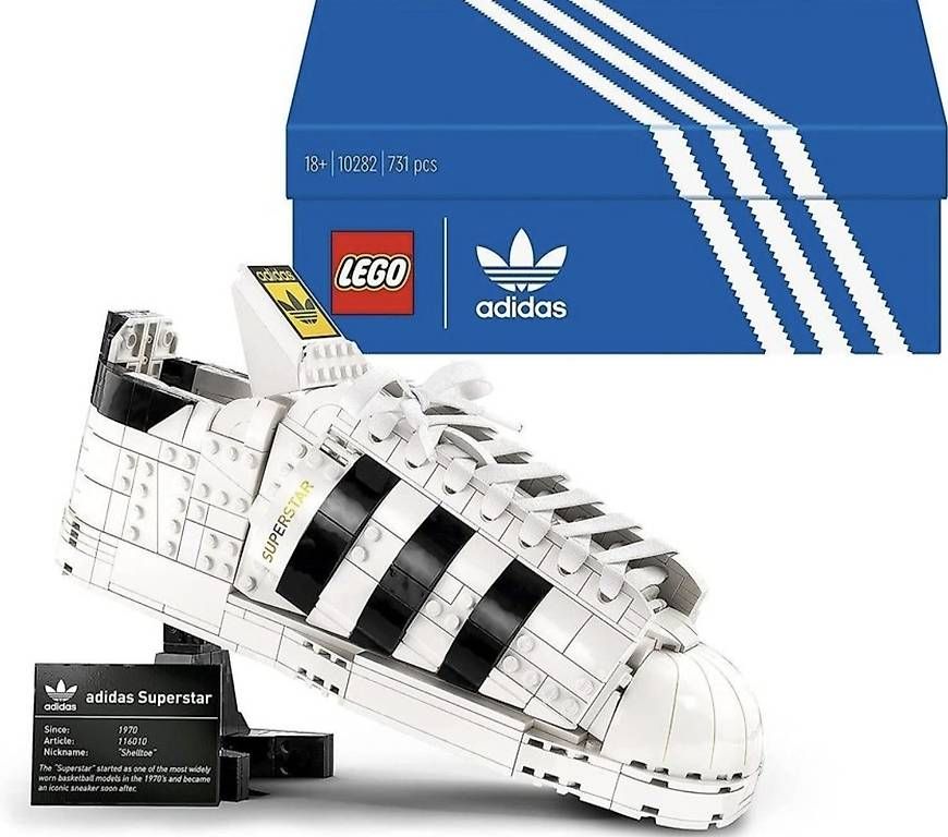 Lego Kit di costruzioni: Lego Adidas Superstar Schuhe – Nuovo e nell'imballaggio originale da Oey venduto da PaSas24