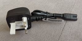 AC-Netzkabel, UK-Stecker Typ G (BS1363) - IEC 60320 C7