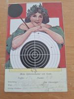 Postkarte Eidg. Schützenfest St. Gallen 1904 mit Briefmarke8
