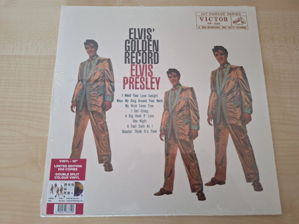 Elvis Presley Golden Record EP Multicolor Color Vinyl (Neu und ...