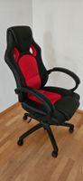 Gamingstuhl schwarz rot gebraucht mit Gebrauchsspuren
