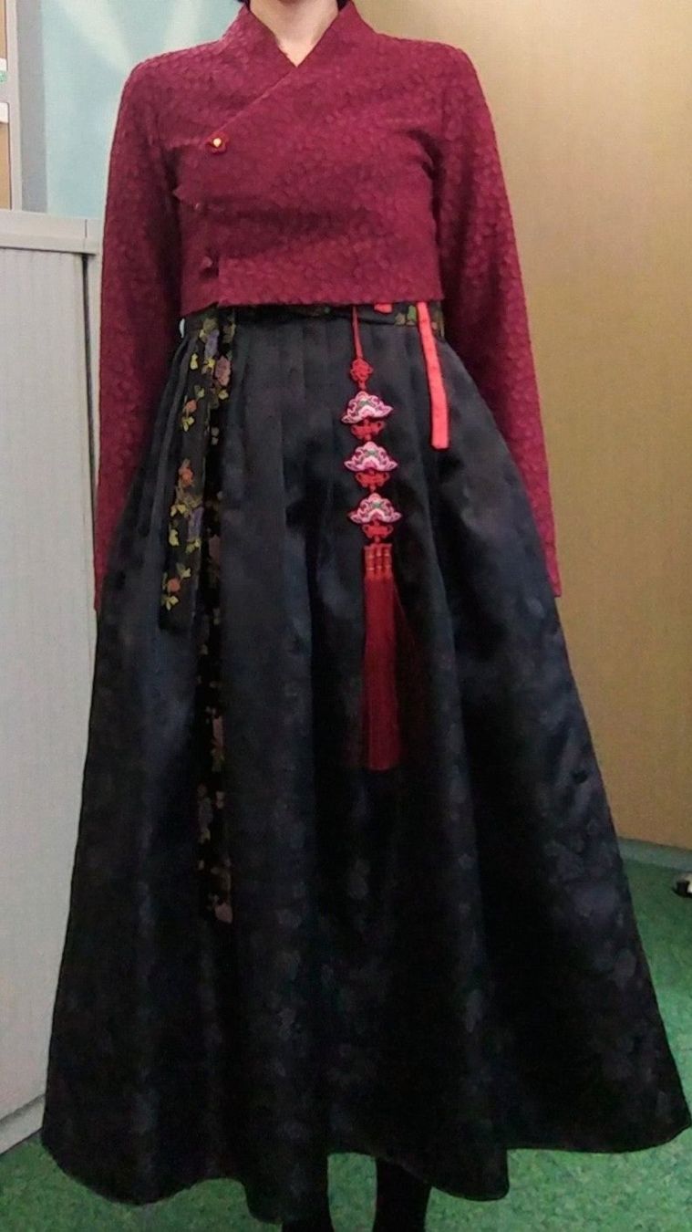 Gonne: Korean hanbok skirt – Usato da Gland venduto da Dede_TheGreat 4