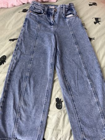 Hose , hellblau, Grösse 128- Top Zustand!