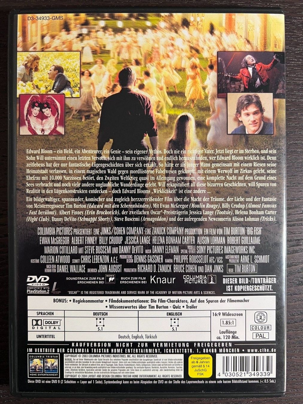 Tutti i DVDs: Big Fish – Usato da Zürich venduto da FilmFreunde 1